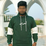 Embroidery Calligraphy Hoodie - Image 5